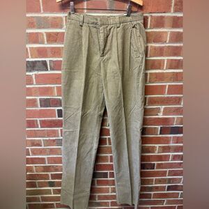 Lands' End Women's Tan Corduroy Pants NWT